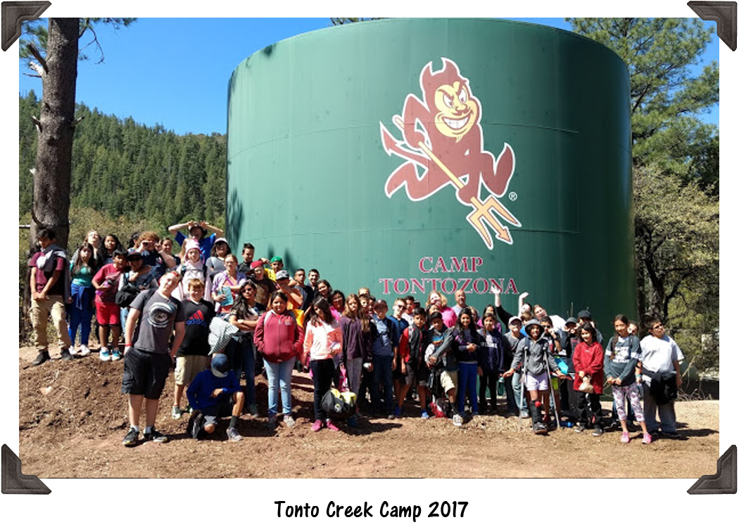 Tonto Creek Camp 2017