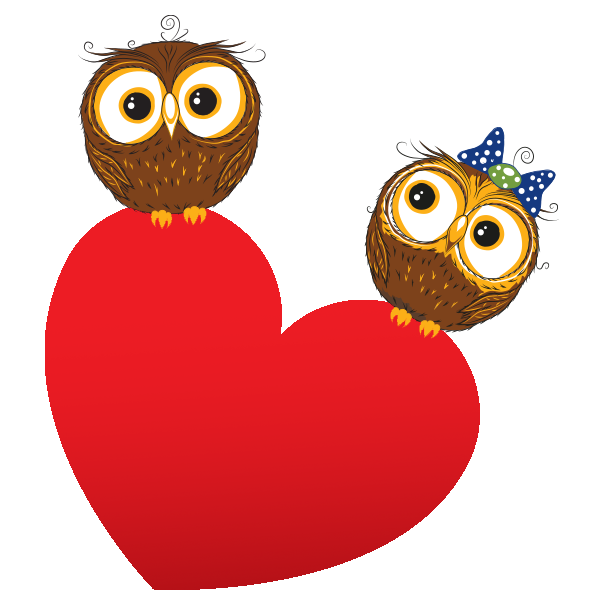 Owl Hearts