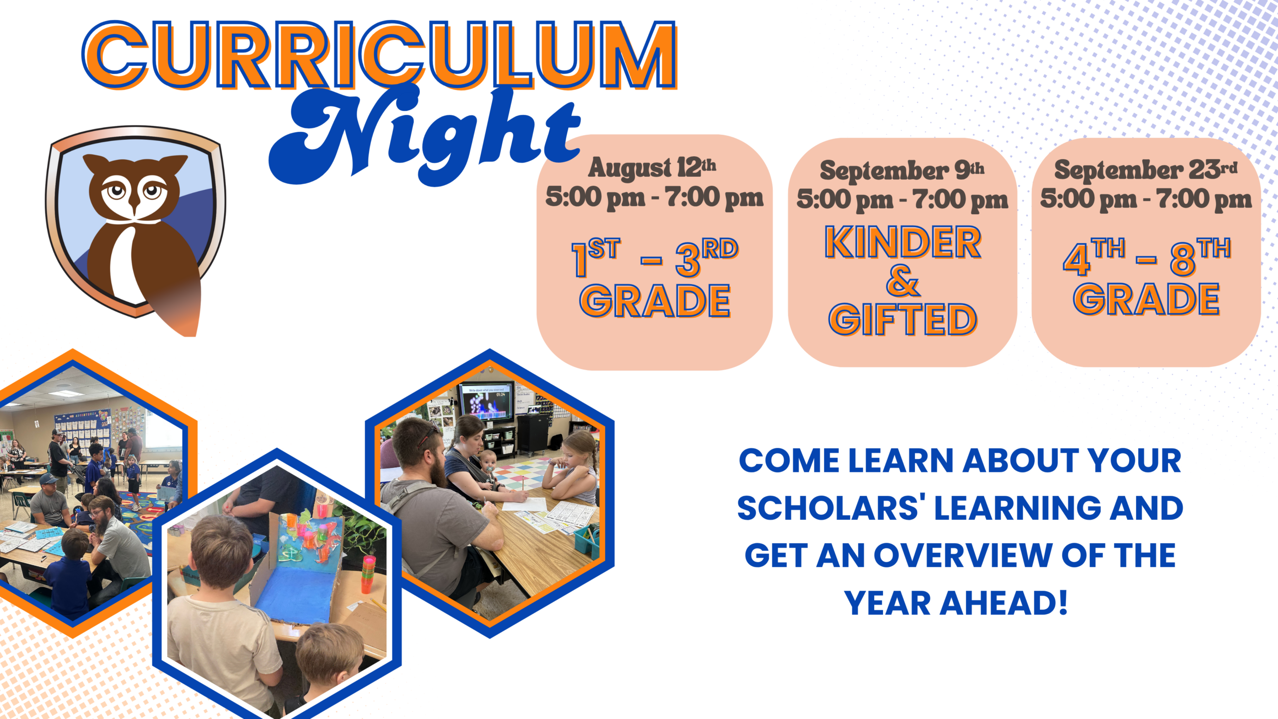 2026 - 2027 Curriculum Night TV